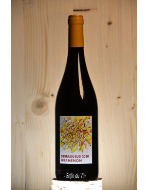 sierra du sud 2020 côtes du rhône domaine gramenon syrah rhône vin rouge biologique biodynamique naturel